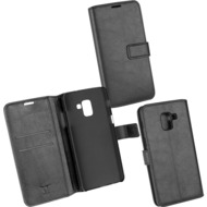 OZBO PU Tasche Diary Business schwarz komp. mit Samsung Galaxy A8+ (2018)