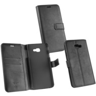 OZBO PU Tasche Diary Business schwarz komp. mit Samsung Galaxy J4 Plus (2018)