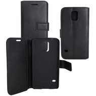 OZBO PU Tasche Diary Business - schwarz - für Samsung Galaxy S5
