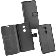 OZBO PU Tasche Diary Business schwarz komp. mit Sony Xperia XA2 Ultra