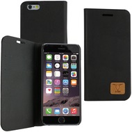 OZBO PU Tasche Diary Slim schwarz komp. mit Apple iPhone 6/ 6s
