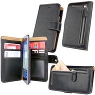 OZBO PU Tasche Diary Wallet 2XL - schwarz - universal 142x72x10