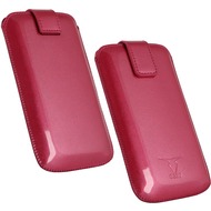 OZBO PU Tasche Pearl 2XL - pink - 142x72x10mm