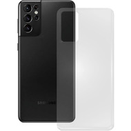 Pedea Soft TPU Case für Samsung Galaxy S21 Ultra, transparent