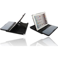 Twins Premium Bluetooth Tastaturfolio für iPad 2/ 3, schwarz