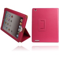 Twins Leder Folio für iPad 4, rosa