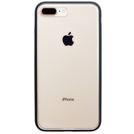Power Support Shock Proof Air Jacket  Apple iPhone 8 /  7 Plus  transparent/ schwarz