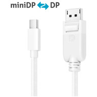 PureLink Kabel MiniDP/ DP - iSerie 1,50m weiß