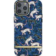 Richmond & Finch Blue Leopard for iPhone 13 Pro Max blau