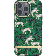 Richmond & Finch Green Leopard for iPhone 13 Pro grün