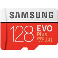 Samsung EVO Plus microSD Karte 128 GB, Class10 (2017) (SD Adapter)