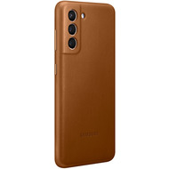 Samsung Leather Cover EF-VG991 fr Galaxy S21, Brown
