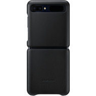 Samsung Leather Cover Galaxy Z Flip_SM-F700F, black