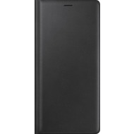 Samsung Leather Wallet Cover, Galaxy Note 9, black