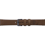 Samsung Leder Armband Essex von Strap Studio (20 mm), Galaxy Watch, brown