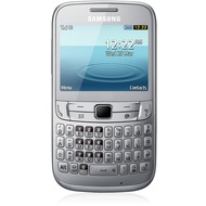 Samsung Ch@t 357, silver-white