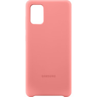 Samsung Silicone Cover EF-PA715 fr Galaxy A71, Pink
