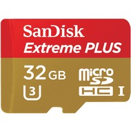Sandisk Extreme Plus microSDHC 32GB /  SD Adapter 9 schwarz