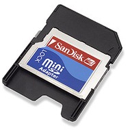 Sandisk miniSD Adapter auf MMC Interface