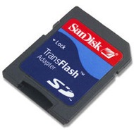 Motorola micro-SD Card (TransFlash), 64 MB mit SD Adapter