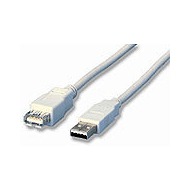 HDK USB 2.0 Verlängerungskabel 1,8 m Stecker Typ A auf Buchse Typ A