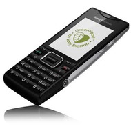Sony Ericsson Elm black GreenHeart mit Vodafone Branding