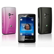 Sony Ericsson Xperia X10 mini, schwarz-pink