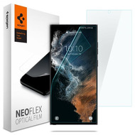 Spigen Neo Flex (2er-Pack) for Galaxy S22 Ultra transparent