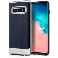 Spigen Neo Hybrid for Galaxy S10 silver colored