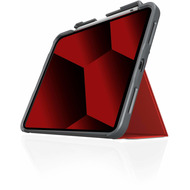 STM Dux Plus Case | Apple iPad 10,9 (2022) | rot/ transparent | STM-222-387KX-02