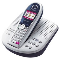 Telekom Sinus 722A Komfort aquablau/ silber