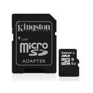 Transcend 8GB microSDHC Class 10 + SD-Adapter
