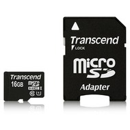 Transcend microSDHC Speicherkarte, UHS-I, 16GB