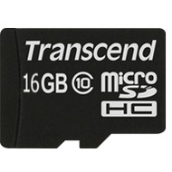 Transcend Ultimate Speed microSDHC 16GB Class 10