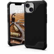 Urban Armor Gear Metropolis LT MagSafe Case, Apple iPhone 14/ 13, kevlar schwarz, 114048113940
