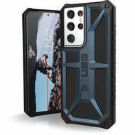 Urban Armor Gear UAG Monarch Case, Samsung Galaxy S21 Ultra 5G, mallard (blau), 212831115555