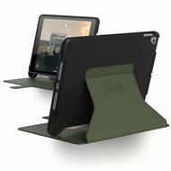 Urban Armor Gear UAG Urban Armor Gear Scout Folio Case, Apple iPad 10,2 (2020&2019), schwarz/ olive, 12191I114072