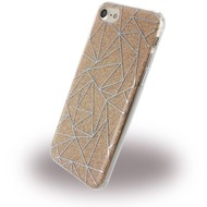 UreParts Tribal Case - Silikon Cover /  Schutzhülle - Apple iPhone 7 /  8 - Gold