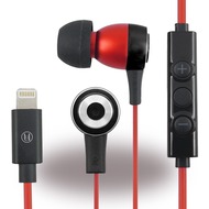 Uunique Regent - Stereo Headset - Apple iPhone 7, 7 Plus - Rot/  Schwarz
