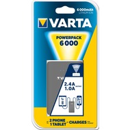 VARTA Akku Powerpack Li-Ion - USB - 5V/ 6000mAh fr Smartphones - iPhone - Tablet