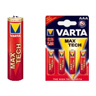 VARTA Max Tech Micro AAA Batterie (4 Stck)