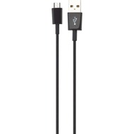xqisit Charge & Sync Kabel Micro-USB 90cm schwarz