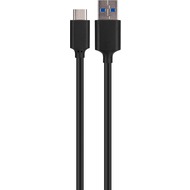 xqisit Charge & Sync Kabel USB-C/ USB3.1 schwarz