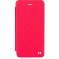 xqisit Flap Cover Adour for iPhone 6/ 6s rot