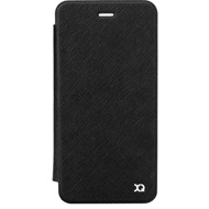xqisit Flap Cover Adour for iPhone 6/ 6s schwarz