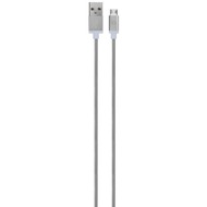 xqisit FR Charge&Sync microUSB silver colored
