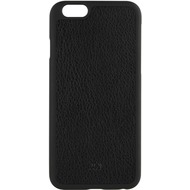 xqisit iPlate Leather for iPhone 6/ 6s schwarz
