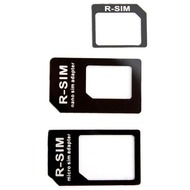 xqisit Nano+Micro SIM Adapter schwarz