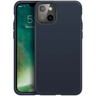 xqisit NP Silicone Case Anti Bac for iPhone 13 blau