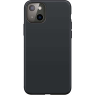 xqisit NP Silicone Case Anti Bac for iPhone 13 schwarz